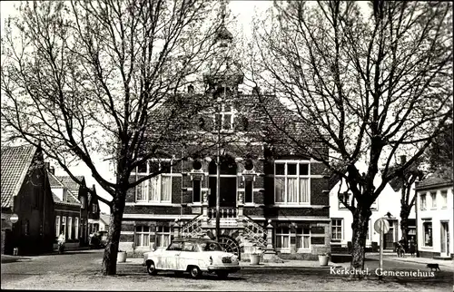 Ak Kerkdriel Maasdriel Gelderland, Gemeentehuis