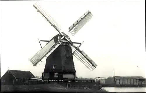 Ak Akersloot Nordholland Niederlande, De Noordermolen