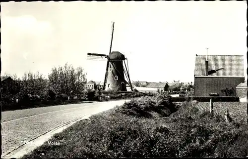 Ak Domburg Veere Zeeland Niederlande, Molen