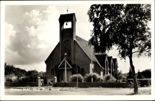 Ak Huizen Nordholland Niederlande, Ned. Prot. Kerk