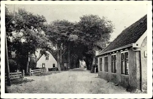 Ak Schoorl Nordholland Niederlande, Dorpsstraat