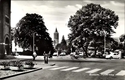 Ak Bussum Nordholland Niederlande, Huizerweg