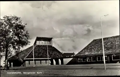 Ak Heemskerk Nordholland, Morgenster Kerk