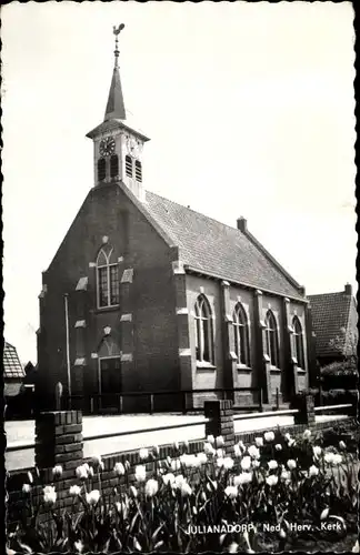 Ak Julianadorp Nordholland Niederlande, Ned. Herv. Kerk