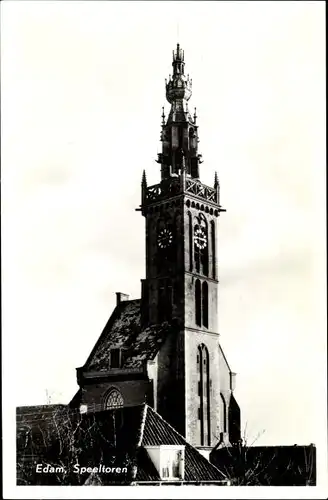 Ak Edam Volendam Nordholland Niederlande, Speeltoren