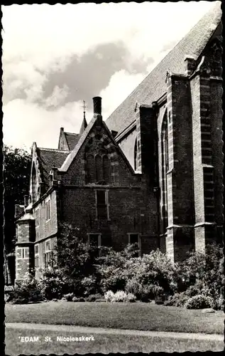 Ak Edam Volendam Nordholland Niederlande, St. Nicolaaskerk