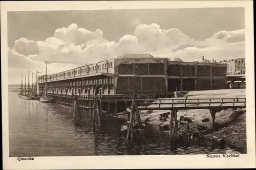 Ak IJmuiden Ymuiden Velsen Nordholland, Nieuwe Vischhal