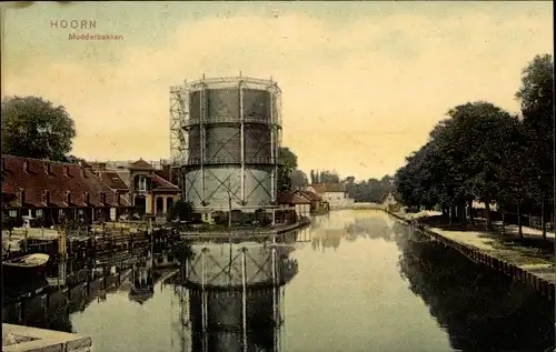 Ak Hoorn Nordholland Niederlande, Modderbakken