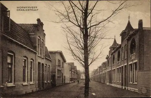 Ak Wormerveer Nordholland Niederlande, Oranjestraat