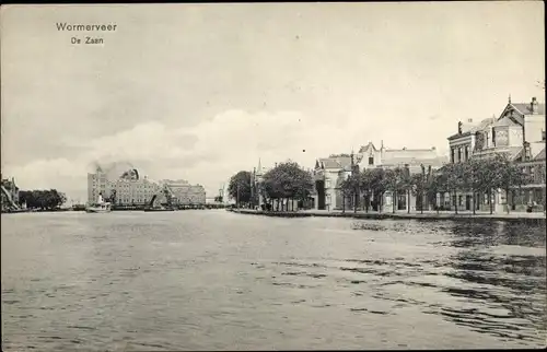 Ak Wormerveer Nordholland Niederlande, De Zaan