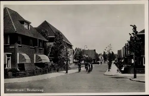 Ak Wormerveer Nordholland Niederlande, Beukenweg