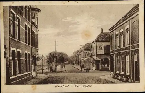 Ak Den Helder Nordholland Niederlande, Weststraat