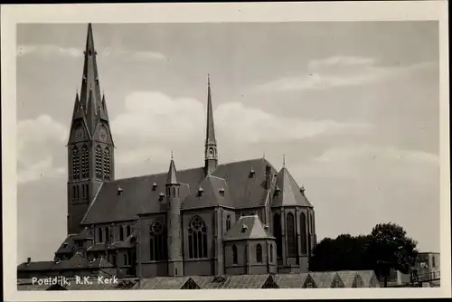 Ak Poeldijk Südholland, R. K. Kerk