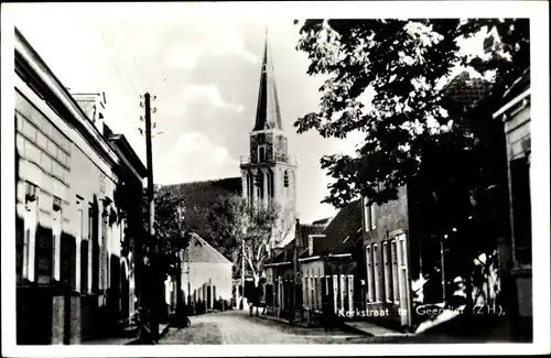 Ak Geervliet Südholland Niederlande, Kerkstraat