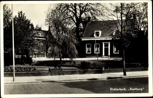 Ak Ridderkerk Südholland Niederlande, Rustburg