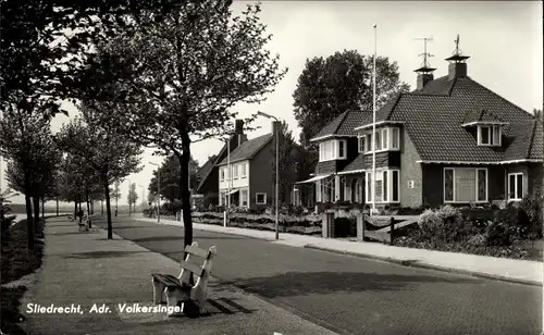 Ak Sliedrecht Südholland Niederlande, Adr. Volkersingel