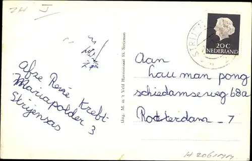 Ak Strijensas Südholland, Mariaplein