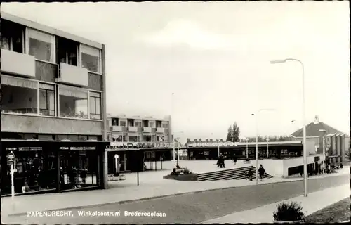 Ak Papendrecht Südholland, Winkelcentrum Brederodelaan