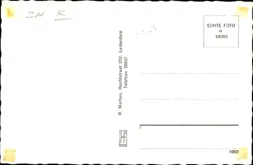 Ak Leiderdorp Südholland, Raadhuis