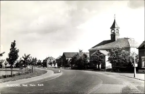 Ak Rijsoord Ridderkerk Südholland Niederlande, Ned. Herv. Kerk