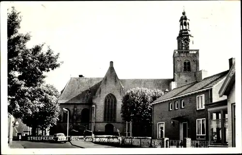 Ak Streefkerk Südholland, Ned. Herv. Kerk