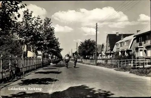 Ak Lekkerkerk Südholland, Kerkweg