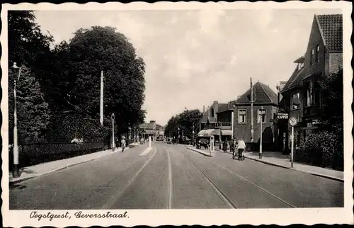 Ak Oegstgeest Südholland Niederlande, Geversstraat