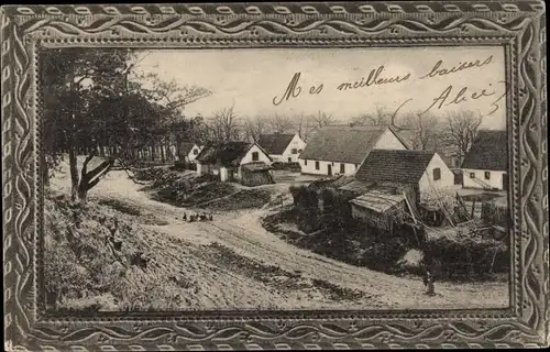 Passepartout Ak Port a l'Anglais Vitry sur Seine Val de Marne ?, Ortspartie