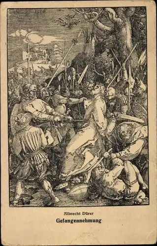 Künstler Ak Dürer, Albrecht, Gefangennehmung