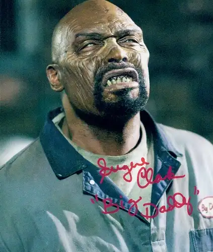 Ak Schauspieler Eugene Clark, Autogramm, Filmszene, Land of the Dead, Big Daddy