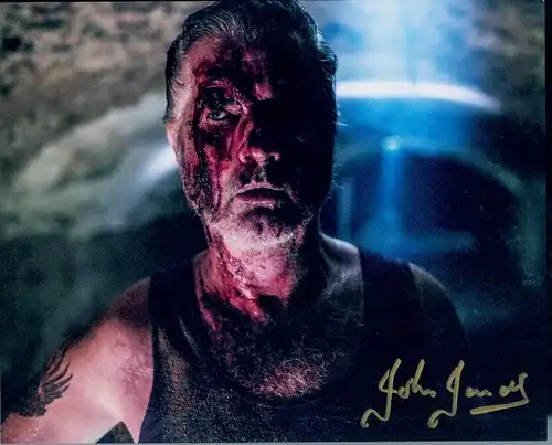 Ak Schauspieler John Jarratt, Filmszene, Autogramm