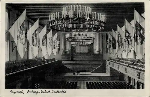 Ak Bayreuth in Oberfranken, Ludwig-Siebert-Festhalle