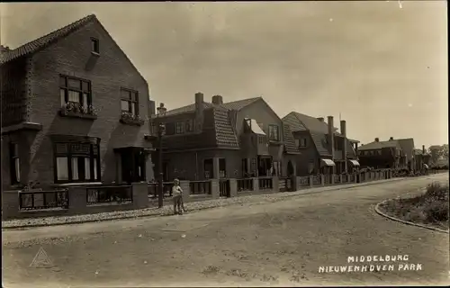 Ak Middelburg Zeeland Niederlande, Straßenpartie