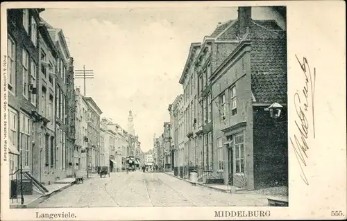 Ak Middelburg Zeeland Niederlande, Langeviele