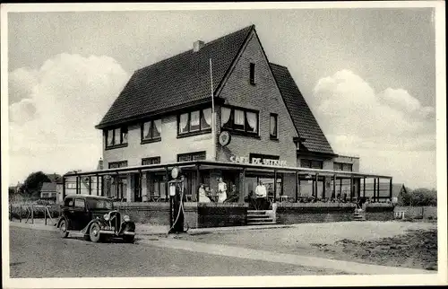 Ak Kruiningen Zeeland, Café de Uitkijk