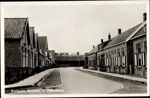 Ak Kortgene Noord Beveland Zeeland Niederlande, Burgem. v. Citterstraat