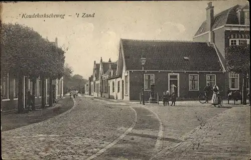 Ak Koudekerke Zeeland, Koudekerscheweg, 't Zand