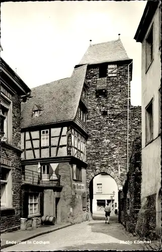 Ak Cochem an der Mosel, Enderttor, Fachwerkhaus