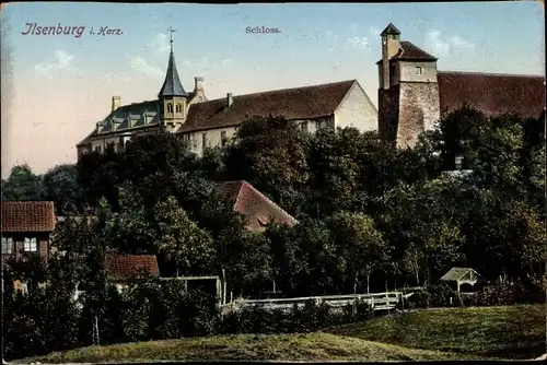 Ak Ilsenburg im Harz, Schloss