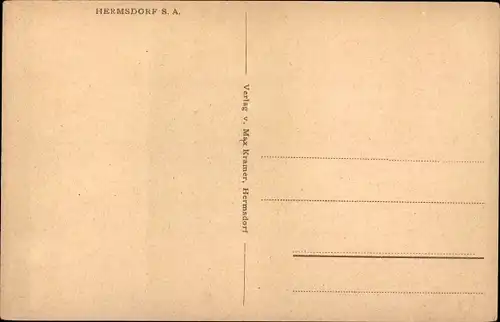 Ak Hermsdorf Hohe Börde in Sachsen Anhalt, Panorama vom Ort