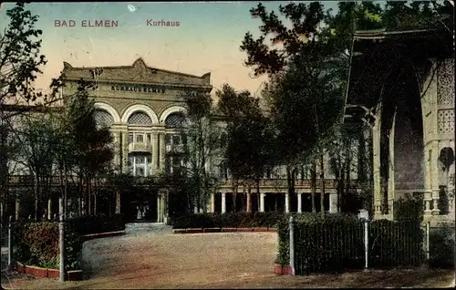 Ak Bad Elmen Salzelmen Schönebeck an der Elbe, Kurhaus