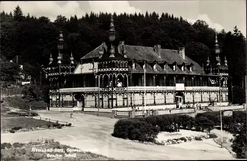 Ak Alexisbad Harzgerode am Harz, Genesungsheim Geschw. Scholl