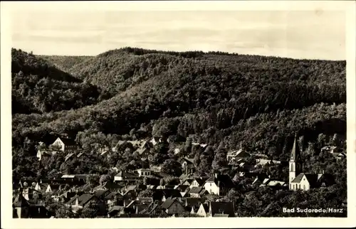 Ak Bad Suderode Quedlinburg im Harz, Panorama