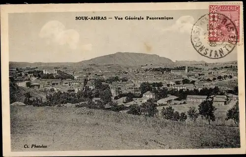 Ak Souk Souq Ahras Algerien, Panorama