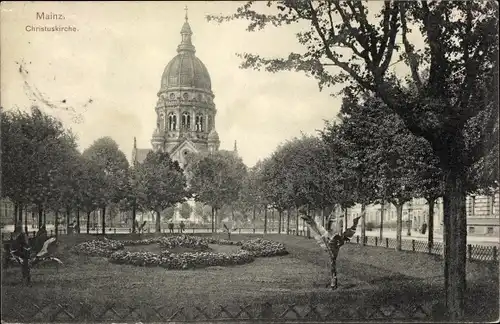Ak Mainz am Rhein, Christuskirche
