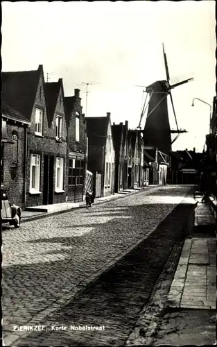 Ak Zierikzee Zeeland, Korte Nobelstraat, Molen