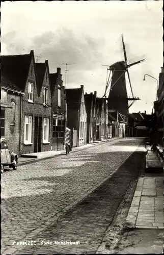 Ak Zierikzee Zeeland, Korte Nobelstraat, Molen