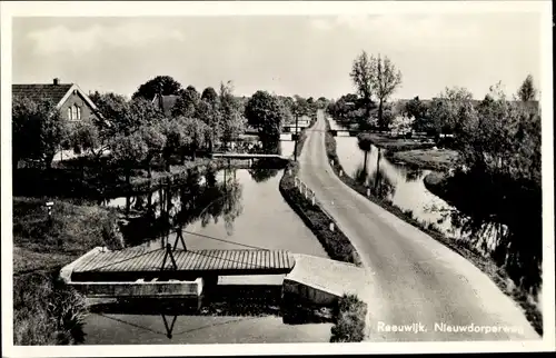 Ak Reeuwijk Südholland, Nieuwdorperweg