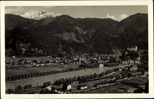 Ak Kufstein in Tirol, Ort im Unterinntal