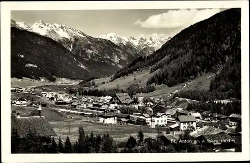 Ak Sankt Anton am Arlberg Tirol Österreich, Panorama